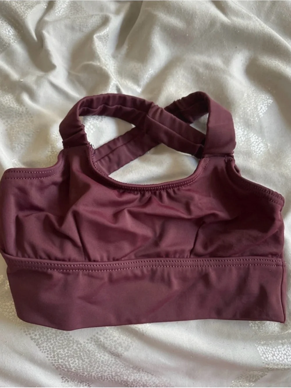 Balera sports bra cross back.